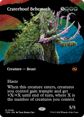 Behemoth Craterópode / Craterhoof Behemoth - Magic: The Gathering - MoxLand